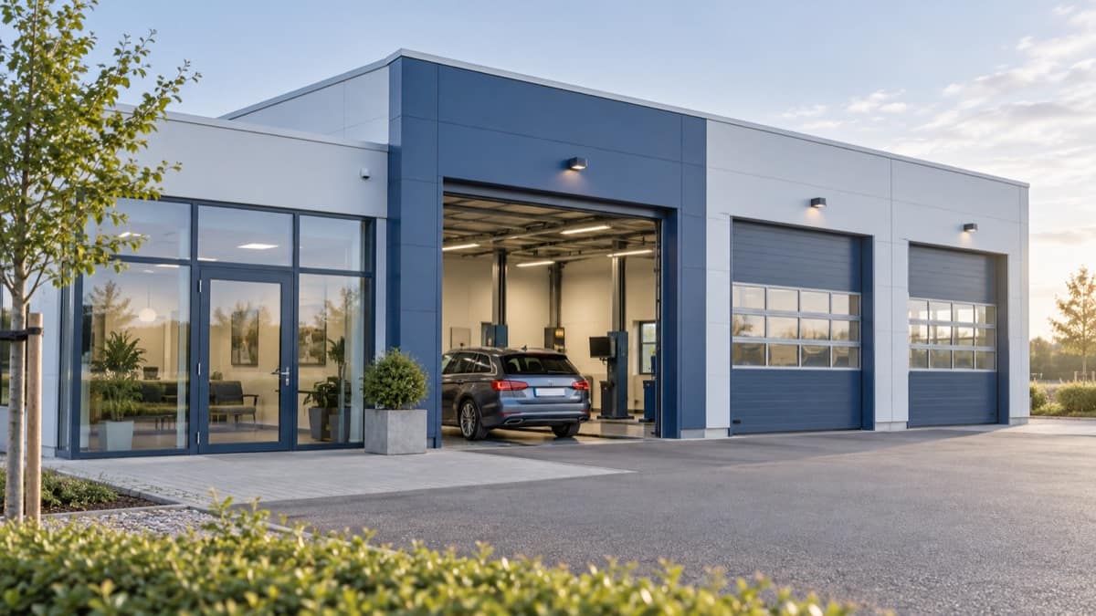 Standardfoto af et autoværksted – EKSTRAND GARAGE